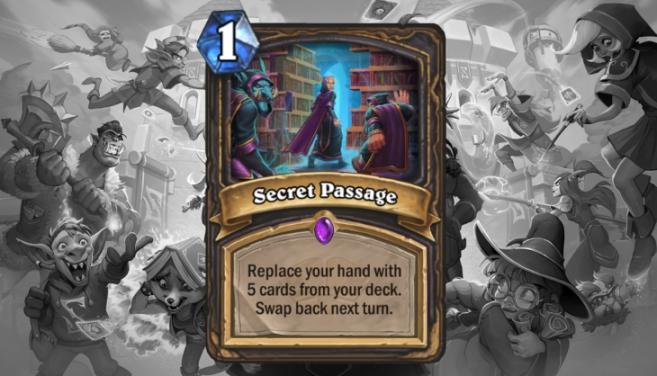 Hearthstone 18.2 balance patch: Secret Passage, Cabal Acolyte nerfs, buffs for Shaman and Warlock