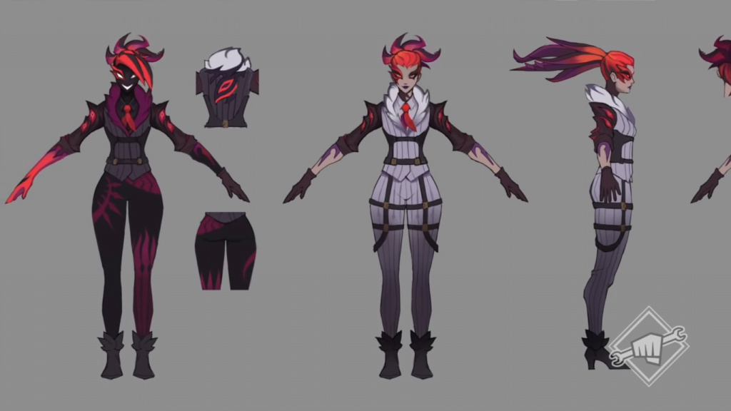 First teasers revealed for Crime City Nightmare and Debonair 2.0 skins