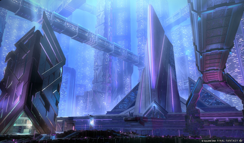 First Look At Solution Nine, A New Final Fantasy XIV Town