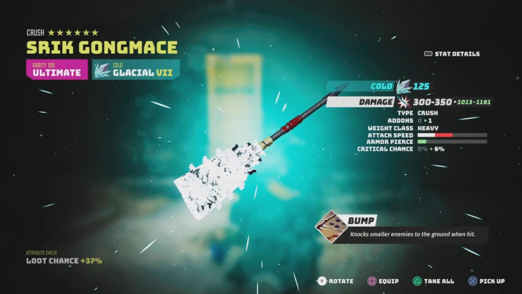 How to get Srik Congmace in Biomutant: Best freezing weapon