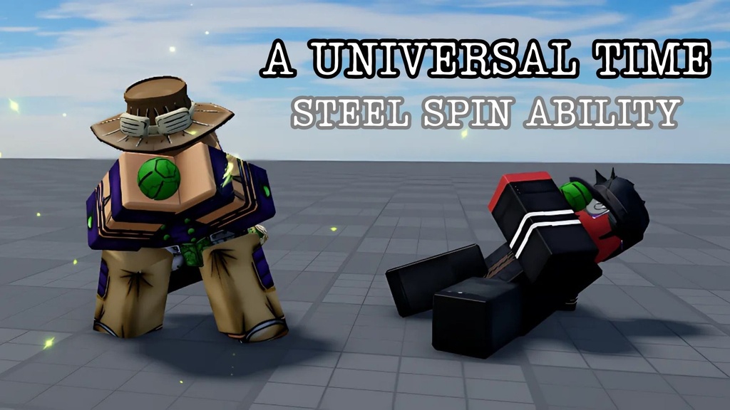 How To Get Steel Spin Ability In A Universal Time (AUT)