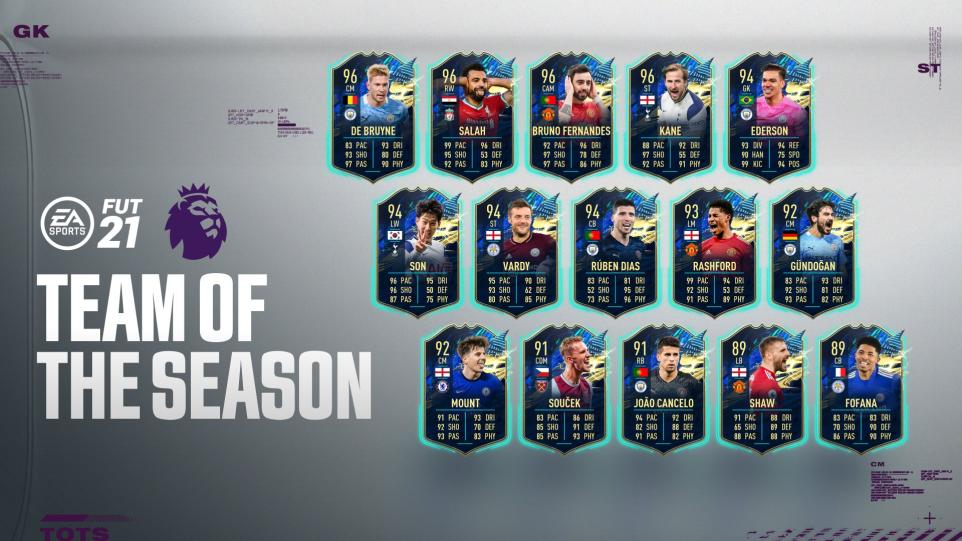 FIFA 21 Premier League TOTS: Release date, official squad, more