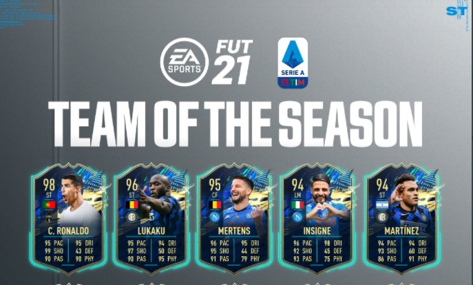 FIFA 21 Serie A TOTS: Official squad out now ft. C. Ronaldo, Lukaku, Mertens, more