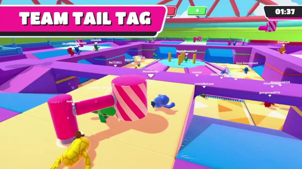 Fall Guys Guide: How to win at Team Tail Tag