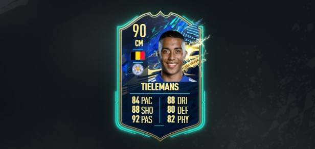 FIFA 21 Tielemans TOTS SBC: Cheapest solutions, rewards, stats