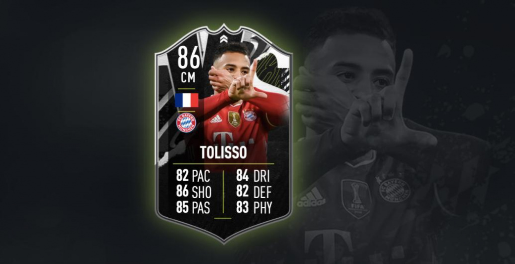 FIFA 21 Corentin Tolisso Showdown SBC: Cheapest solutions, rewards, stats