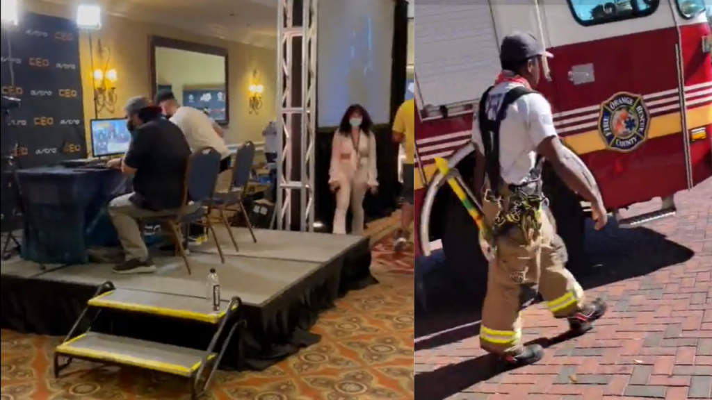 Fire alarm prank causes struggles at CEO 2021