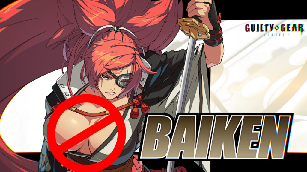 Official Baiken artwork gets FGC content creator demonetised