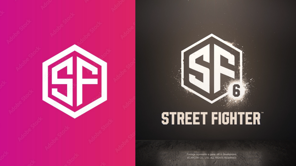 “Lazy” Capcom accused of using stock logo for Street Fighter 6 reveal