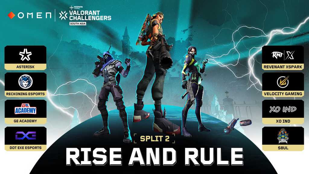 Valorant Challengers South Asia 2025 Split 2 Details Announced