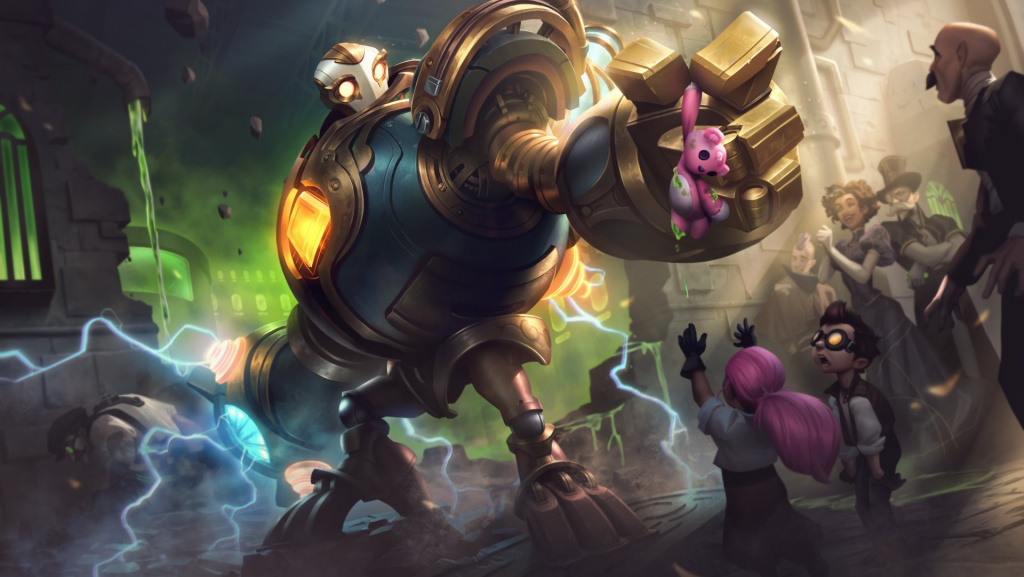 Blitzcrank set to receive Victorious skin for League’s 2021 Season rewards