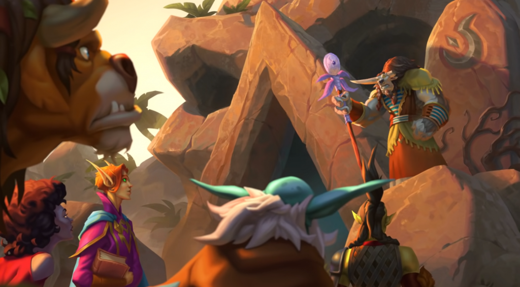 Hearthstone The Wailing Caverns: Frostweave, Primal, and Devout Dungeoneer cards revealed