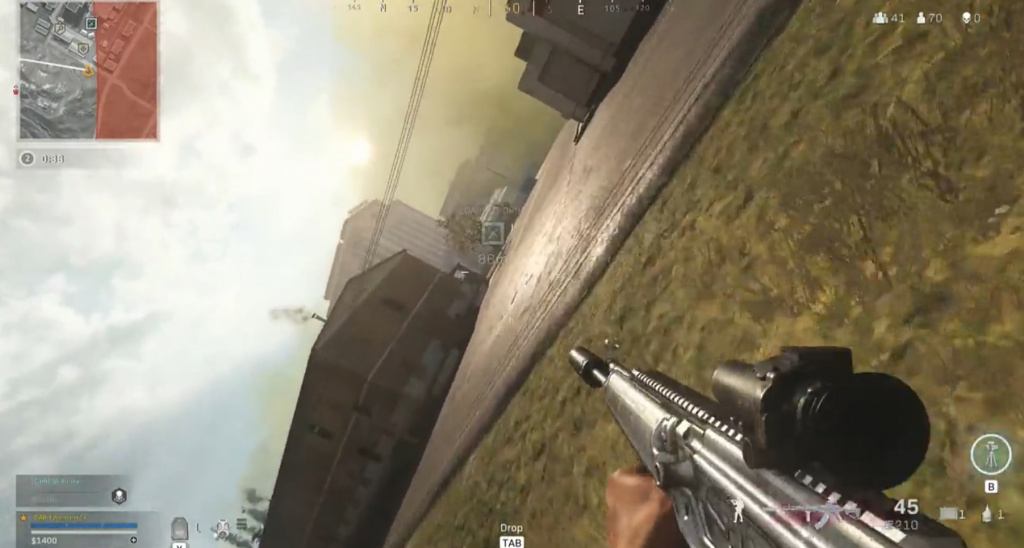 Warzone bug tilts entire world sideways for unlucky players