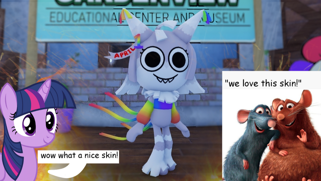 Dandy’s World Colorful April Yatta Skin Code | April Fools Update