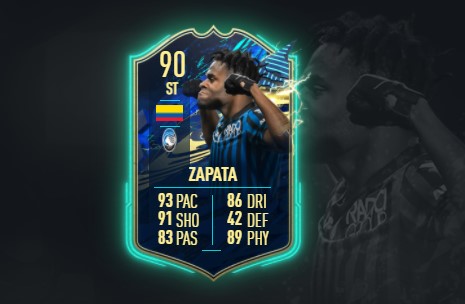 FIFA 21 Zapata TOTS SBC: Cheapest solutions, rewards, stats