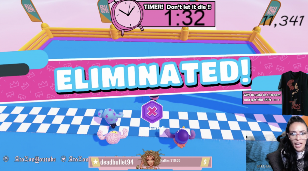 Zelina Vega vows to never play Fall Guys again after close call