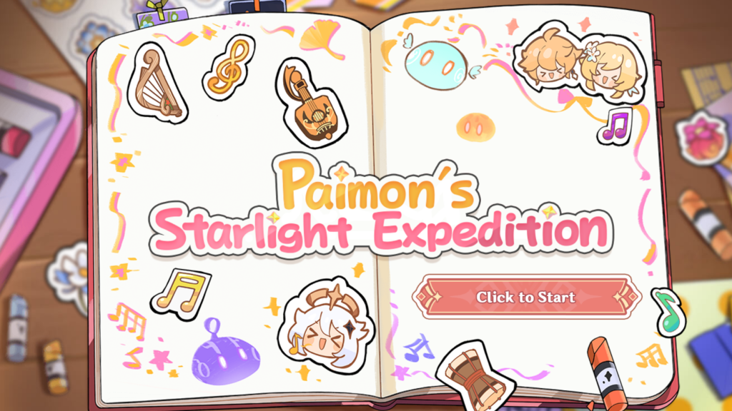 Genshin Impact Paimon’s Starlight Expedition Answers