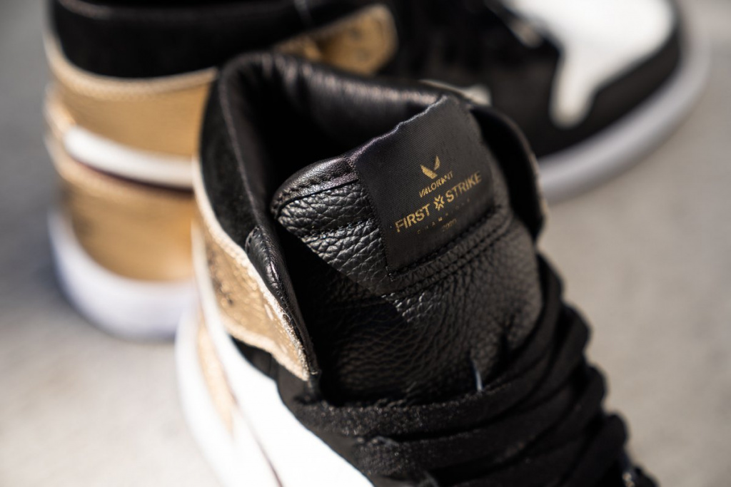 100 Thieves Air Jordan’s celebrate Valorant First Strike victory