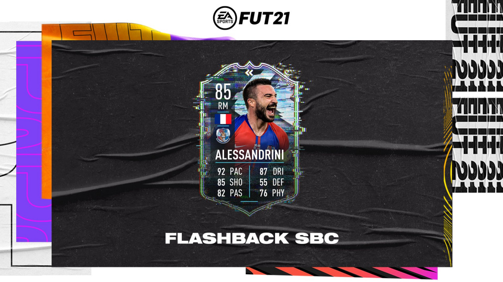 FIFA 21 Romain Alessandrini Flashback SBC: Cheap solutions, stats, and all rewards