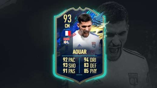FIFA 21 Houssem Aouar TOTS: Cheapest solutions, rewards, stats