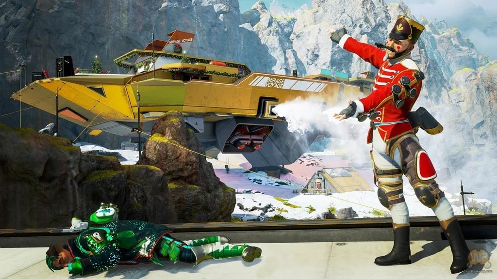 Apex Legends players organise goodbye party for Mirage Voyage