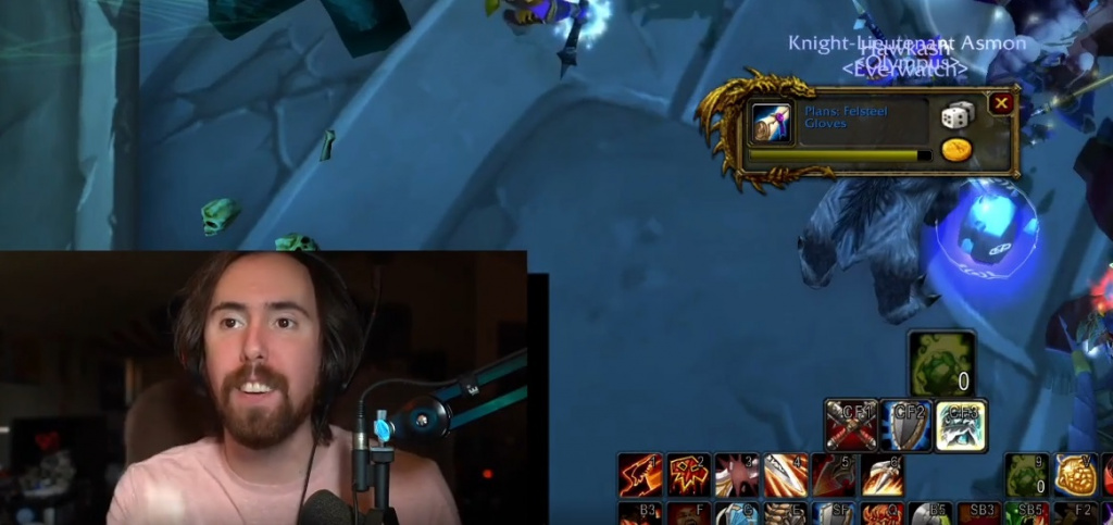 Asmongold fights over rare TBC Classic loot drop and it’s hilarious