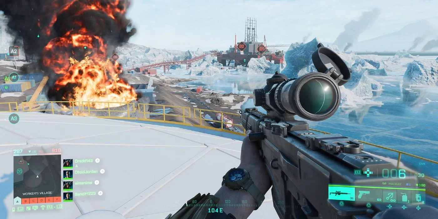 Battlefield 2042 bullets don’t match aiming: Bullet spreading and Aim Assist explained