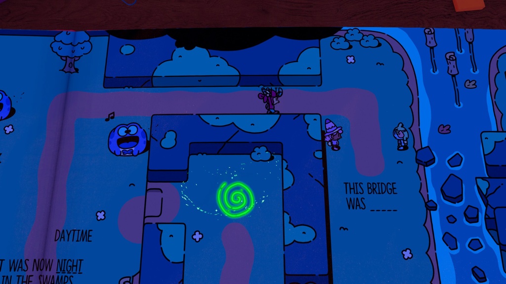 The Plucky Squire: How To Get Past The Frogs In The Swamp