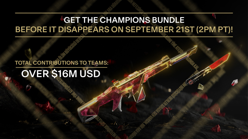 Valorant Champions Bundle Raises Over $32 Million In Revenue