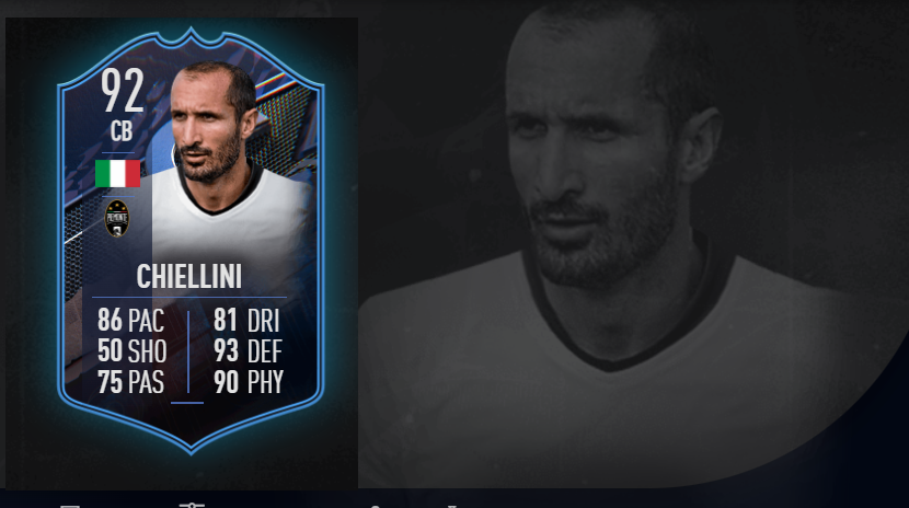 FIFA 22 Giorgio Chiellini FUT Captains SBC – Cheapest solutions, rewards, stats