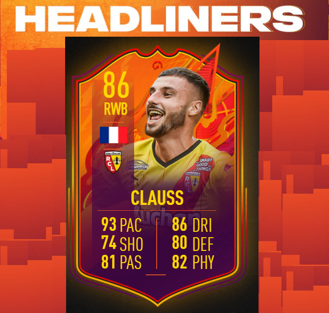 FIFA 22 Jonathan Clauss Headliners SBC: Cheapest solutions, rewards, stats