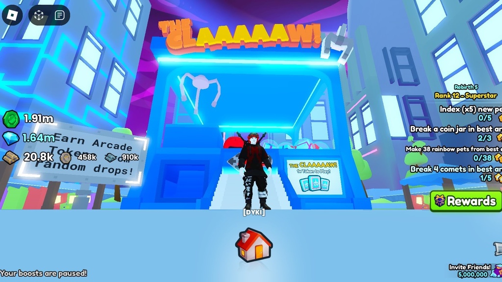 How To Get Arcade Tokens In Pet Simulator 99