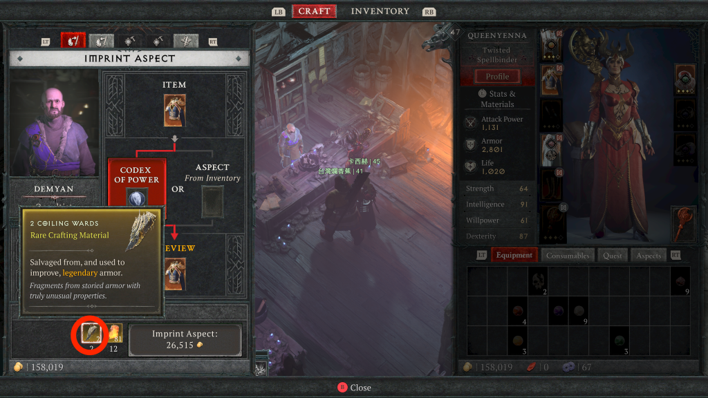 How To Get Coiling Ward in Diablo 4