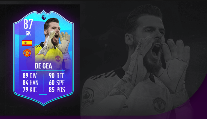FIFA 22 David De Gea Premier League January POTM SBC: Cheapest solutions, rewards, stats