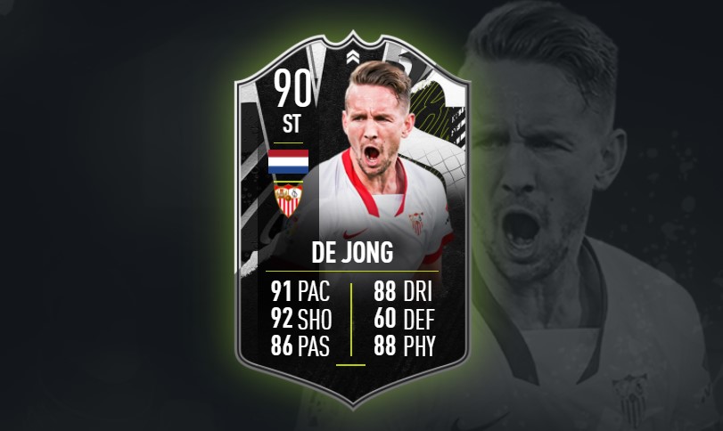 FIFA 21 Luuk de Jong Showdown SBC: Cheapest solutions, rewards, stats