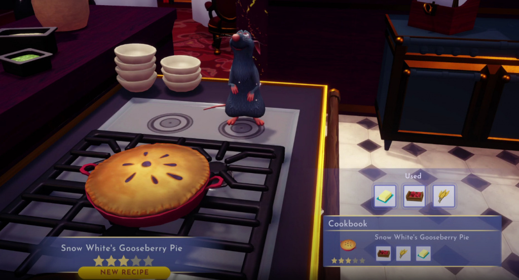 How To Make Snow White Gooseberry Pie In Disney Dreamlight Valley