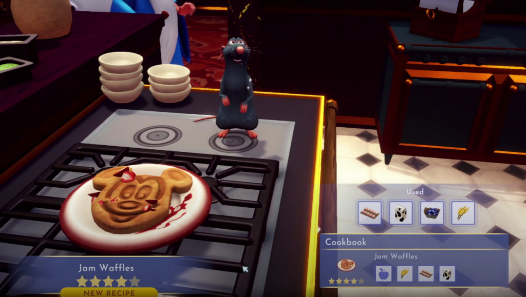 Waffles Cooking Recipes Guide – Disney Dreamlight Valley