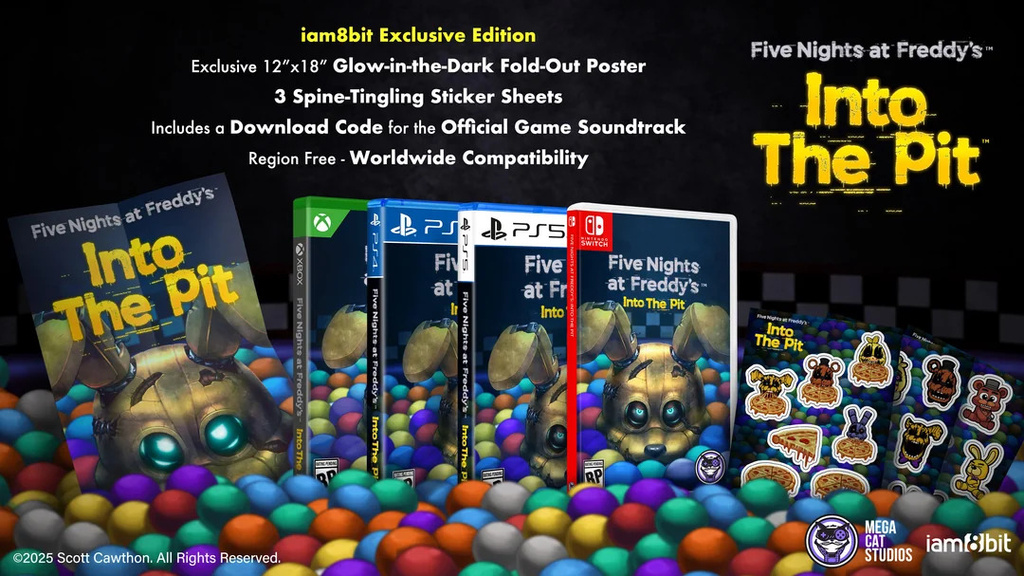 Five Nights at Freddy’s: Into the Pit Physical Editions Available for Pre-Order Now