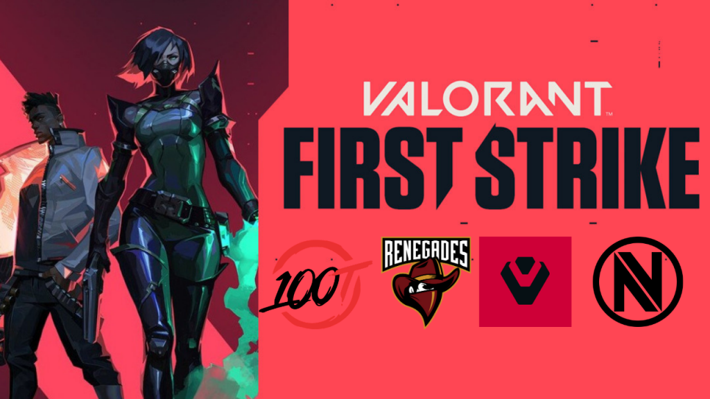 100 Thieves, Renegades, Sentinels, and Team Envy qualify for First Strike main event