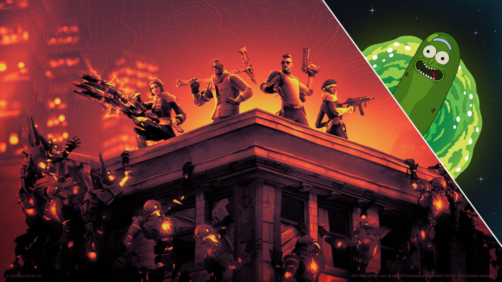 How To Get the Pickle Rick Back Bling in Fortnite