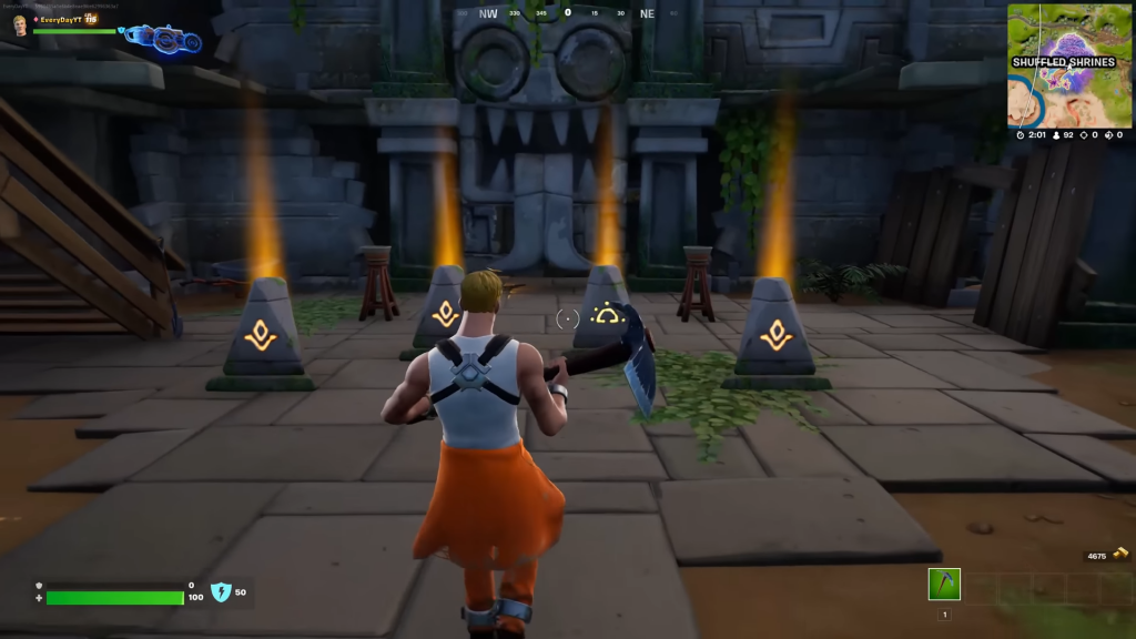 Fortnite Shuffled Shrines Puzzle – How To Find Secret Door Past The Main Chamber