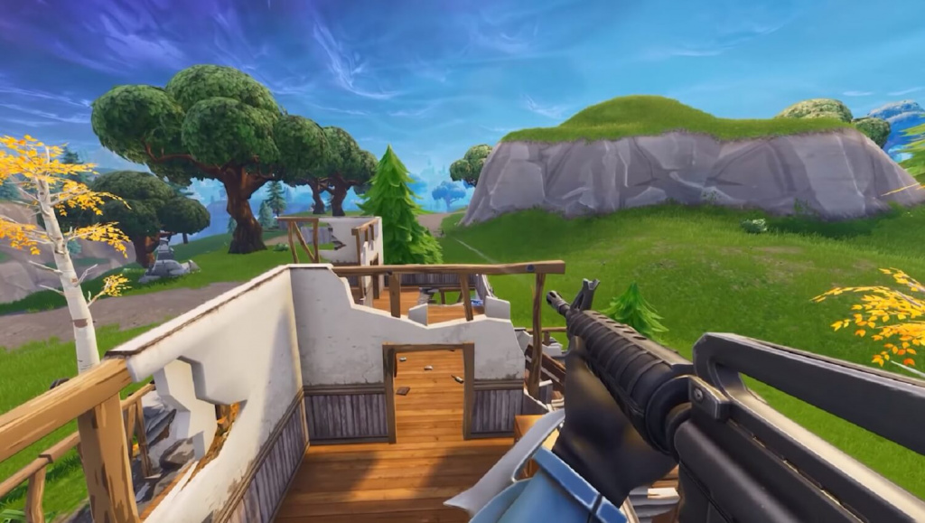 Fortnite The Device event first-person glitch hints towards possible FPS mode