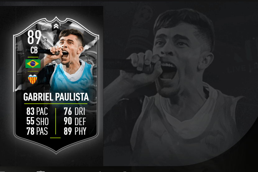 FIFA 22 Gabriel Paulista Showdown SBC – Cheapest solutions, rewards, stats