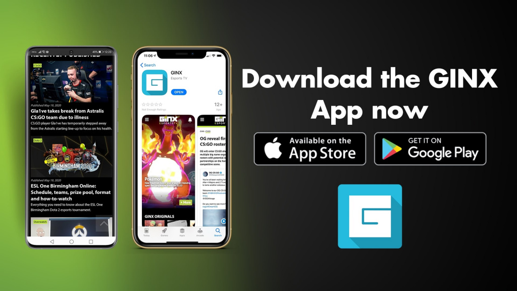 Download the GINX app now on Android and iOS