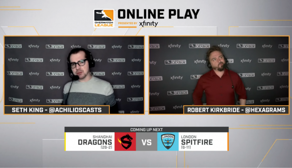 Overwatch League caster Hexagrams takes break after derailed broadcast