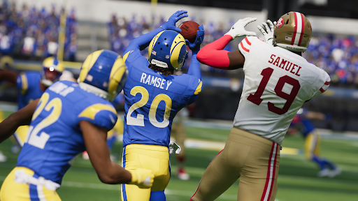 How to throw a high pass in Madden 22