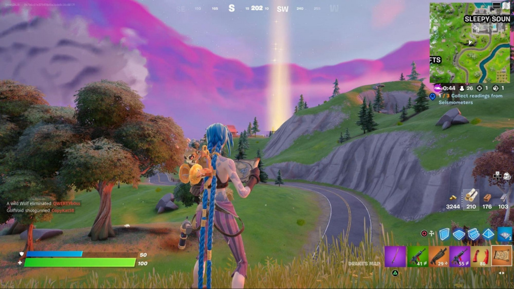 Fortnite – How to collect treasure using Drake’s map