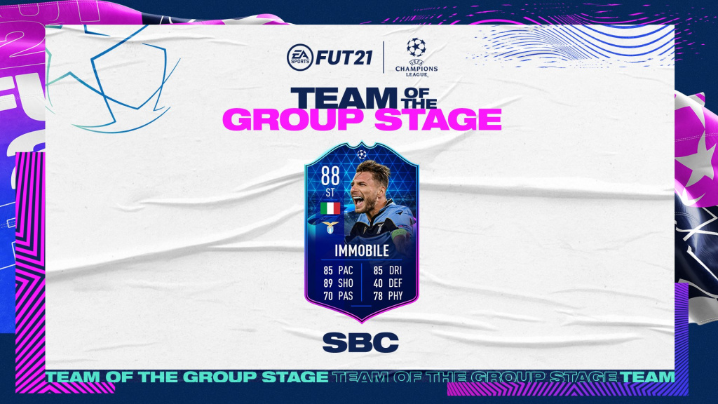 FIFA 21 Immobile TOTT SBC: Cheapest solutions, stats, all rewards