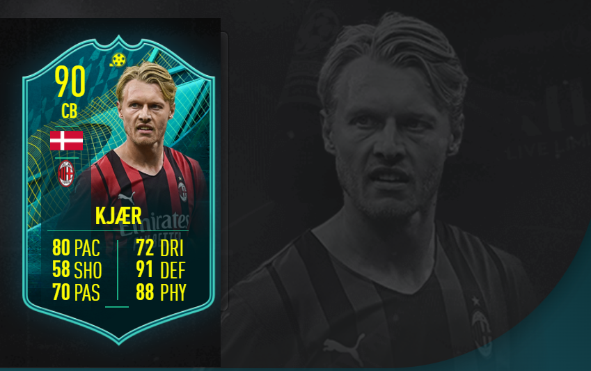 FIFA 22 Simon Kjær Player Moments SBC – Cheapest solutions, rewards, stats