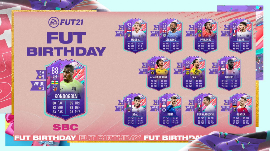 FIFA 21 Kondogbia Birthday SBC: Cheapest solutions, rewards, stats